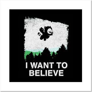 i want to believe fox Posters and Art